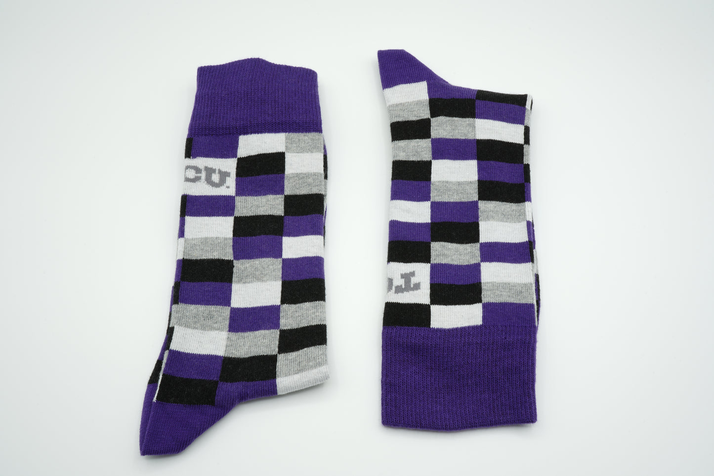 The Stockyards - TCU Horn Frogs Dress Socks