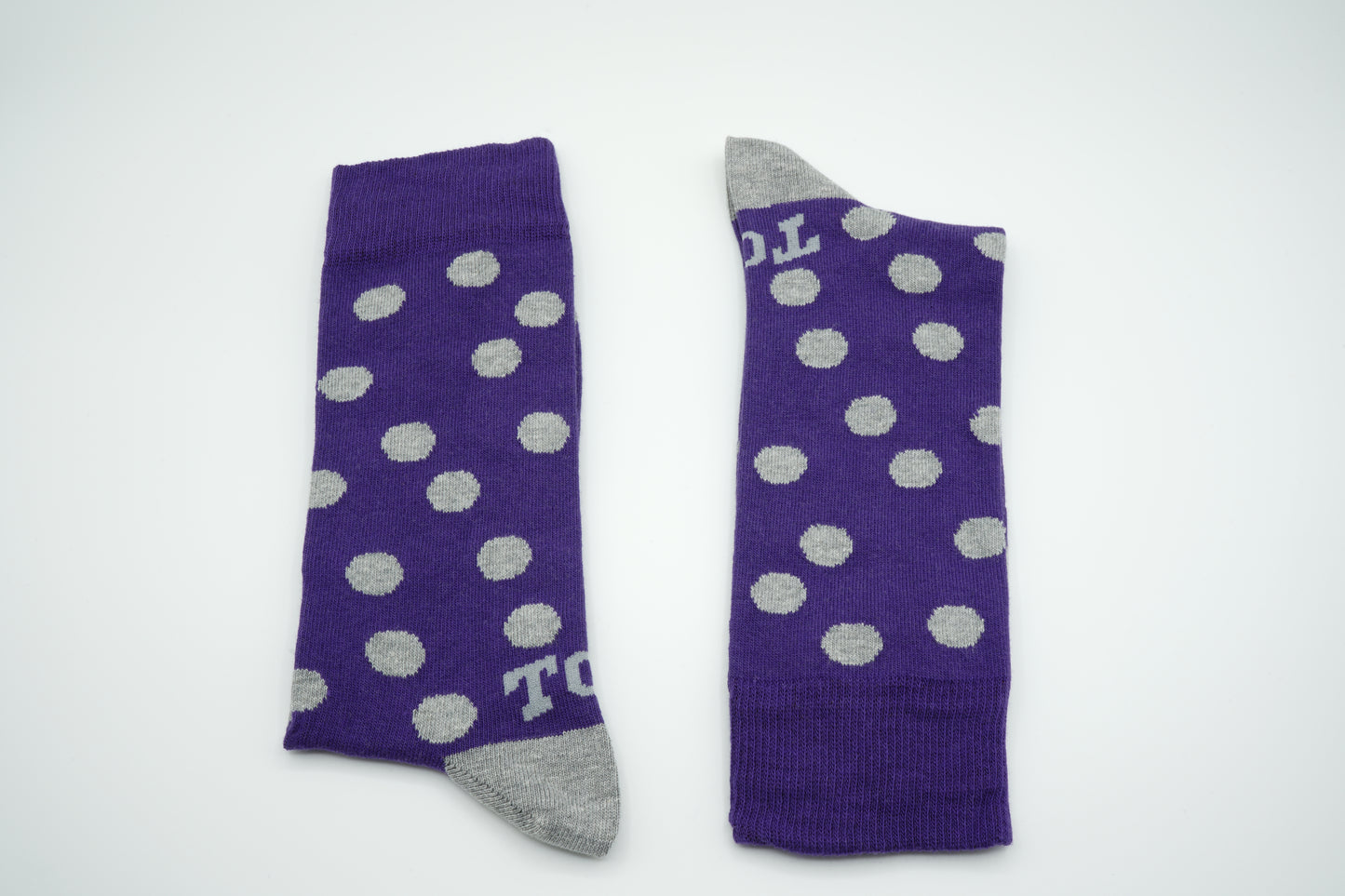 The Frog Horn - TCU Horn Frogs Dress Socks