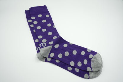 TCU Horn Frogs Dress Socks Variety Pack (5 Pairs of Socks)