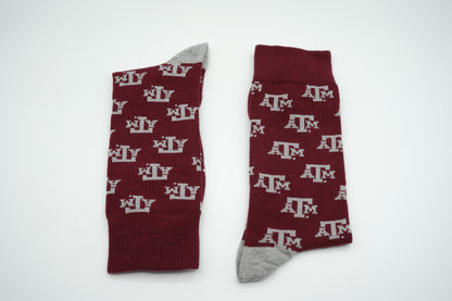 The Aggie - Texas A&M Aggies Dress Socks